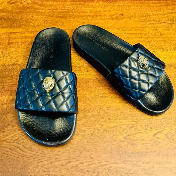 Kurt Geiger Quilted Sandals - Picture 10 of 10